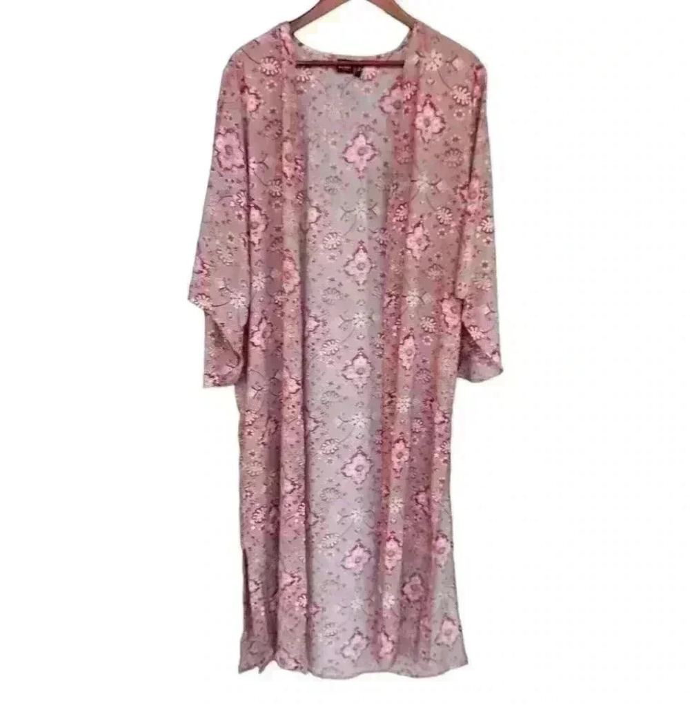 Cruel Denim paisley maxi kimono